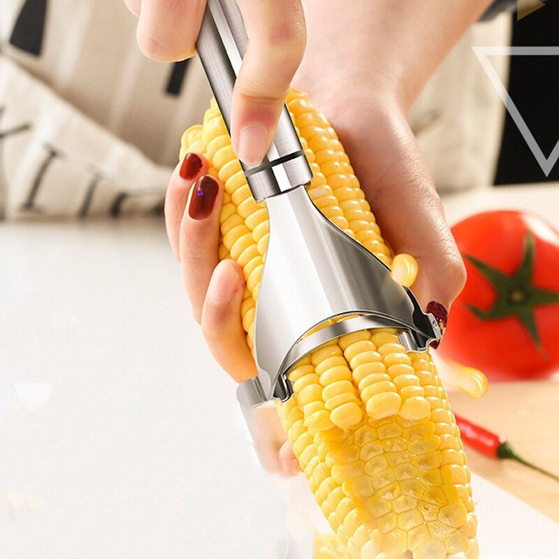 Mais skreller Peeler Mais kutter Kolber skreller Manuell mais stripper Kolbe | Skanto