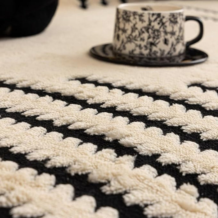 Sofabezug im Vintage-Stil, getuftet, Mikrofaser-Design