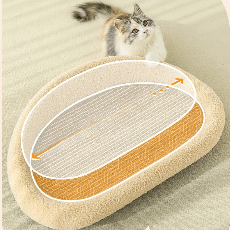 Skanto | COSYCAT Retreat – Stilig Kattebånd med Sisal Kloreoverflate & Puter