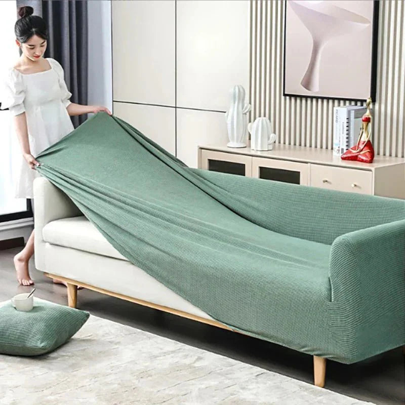 Skanto | SNUGJACQ – Myk Jacquard Sofa Trekk med Antiskli Passform