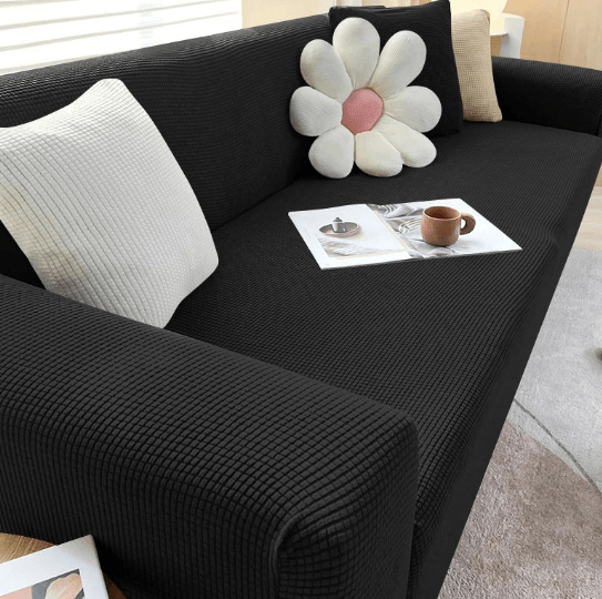 Skanto | SNUGJACQ – Myk Jacquard Sofa Trekk med Antiskli Passform