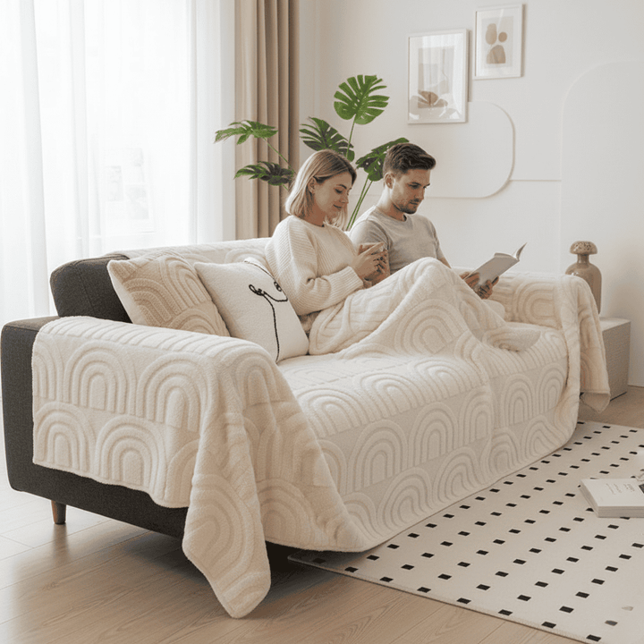 Skanto | COZYARMOR – Myk men holdbar anti-skli sofa overtrekk