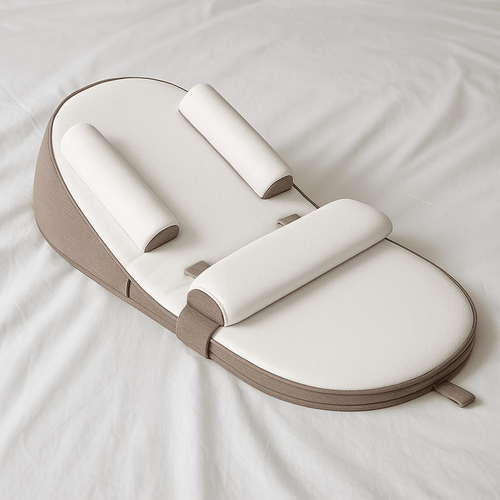Cozy Cradle Kissen – Seitenschläferstütze med Anti-Reflux-Neigung for Neugeborene
