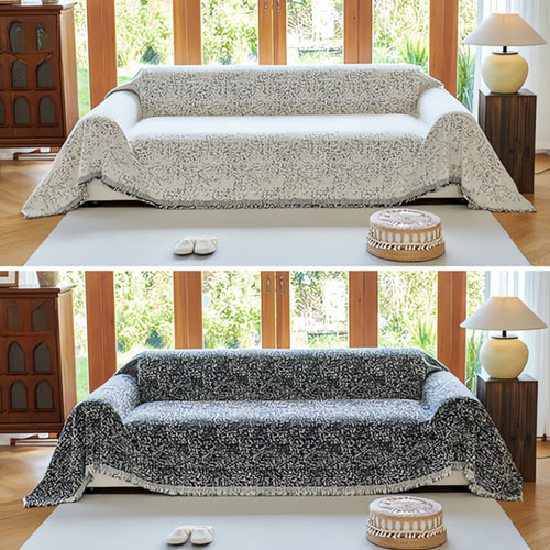 Skanto | CozyNest – Vendbar Mikrofiber Sofa Trekk, Antiskli og Lett Pleie