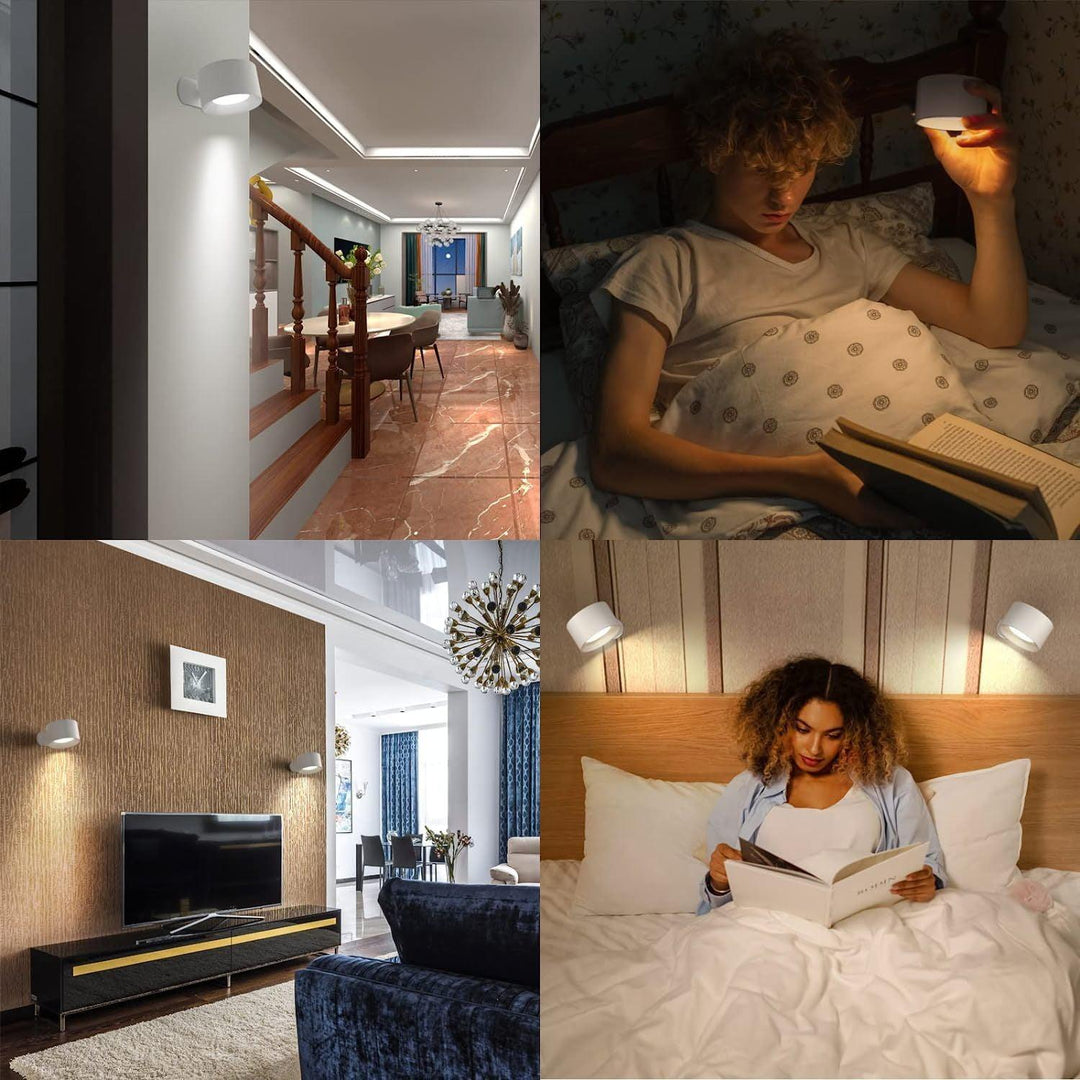 Skanto | Moderne LED Vegglampe Uten Kabler