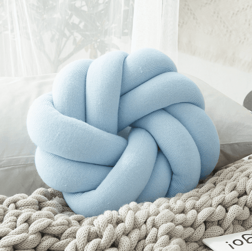 Skanto | Kreativ bomulls knute ball pute