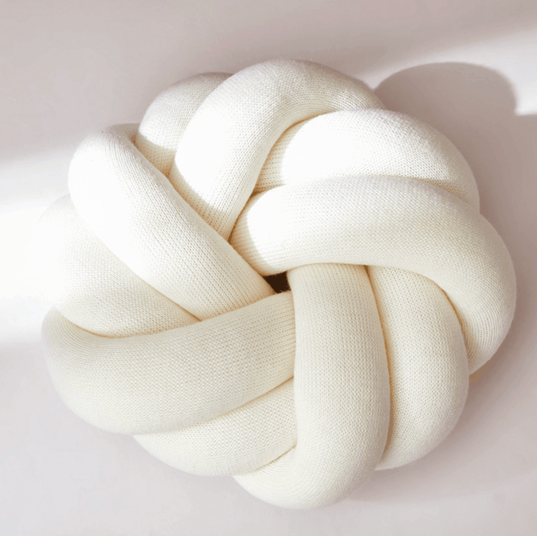 Skanto | Kreativ bomulls knute ball pute