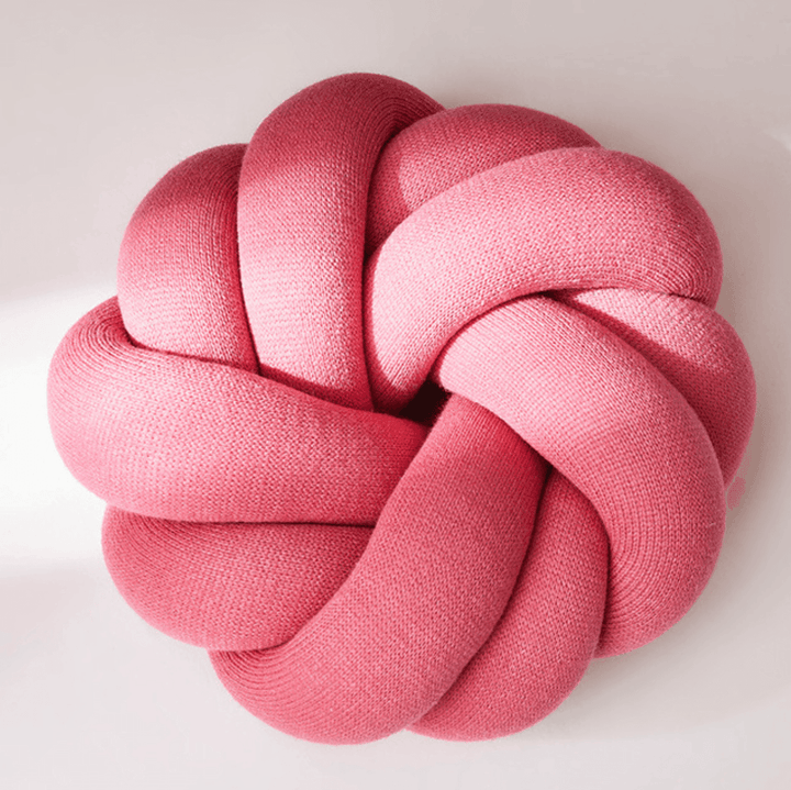 Skanto | Kreativ bomulls knute ball pute