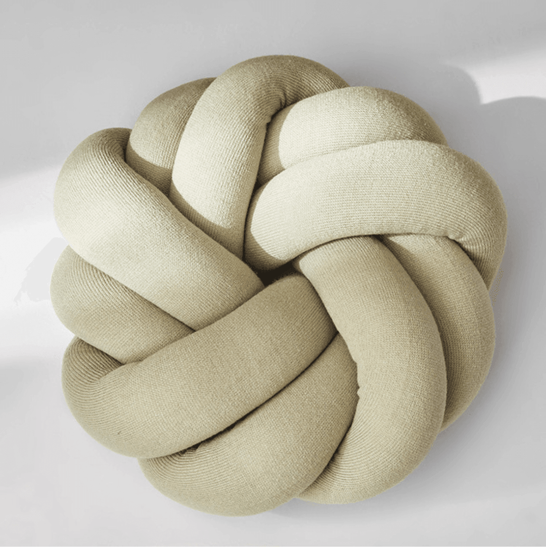 Skanto | Kreativ bomulls knute ball pute