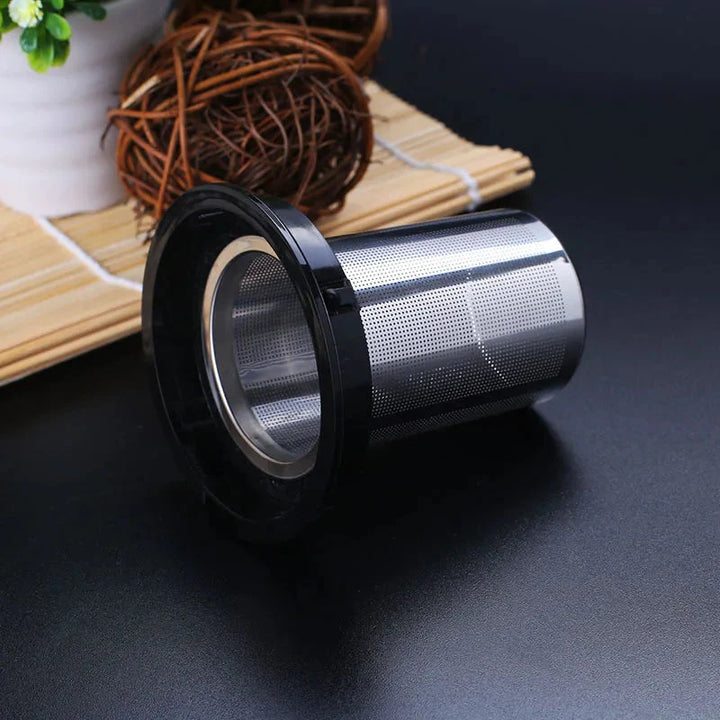 Kreativ Design Glass Tekanne for Te Blomst med Avtakbart Stålfilter | Skanto