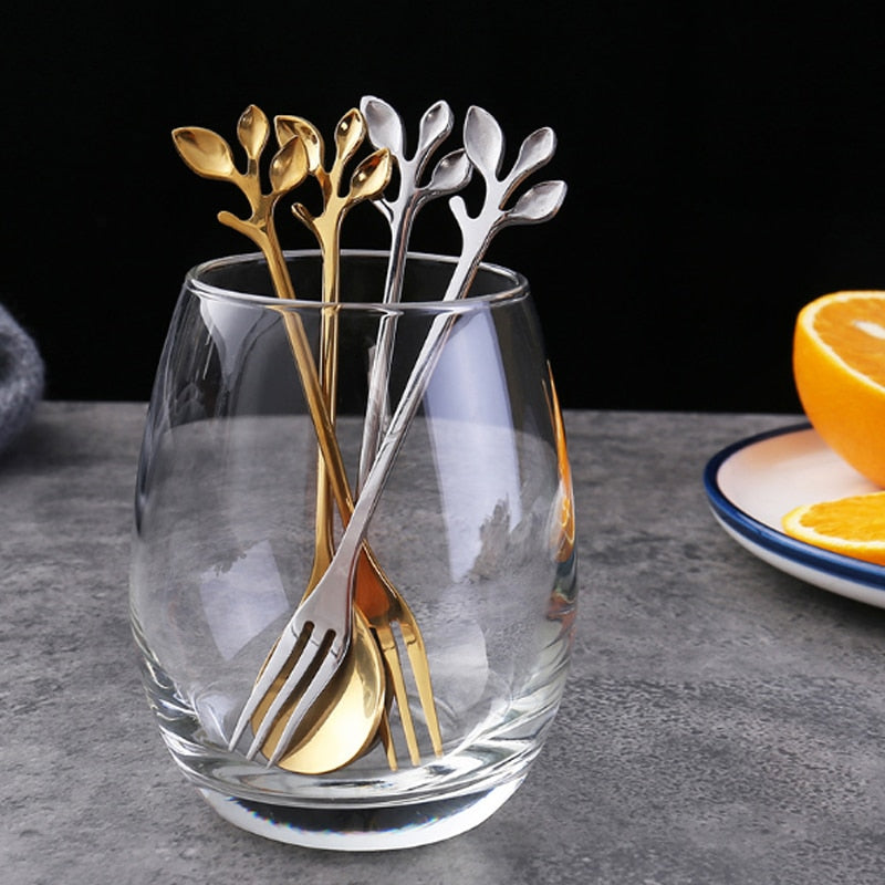 Creative Spoon Leaves | Skanto