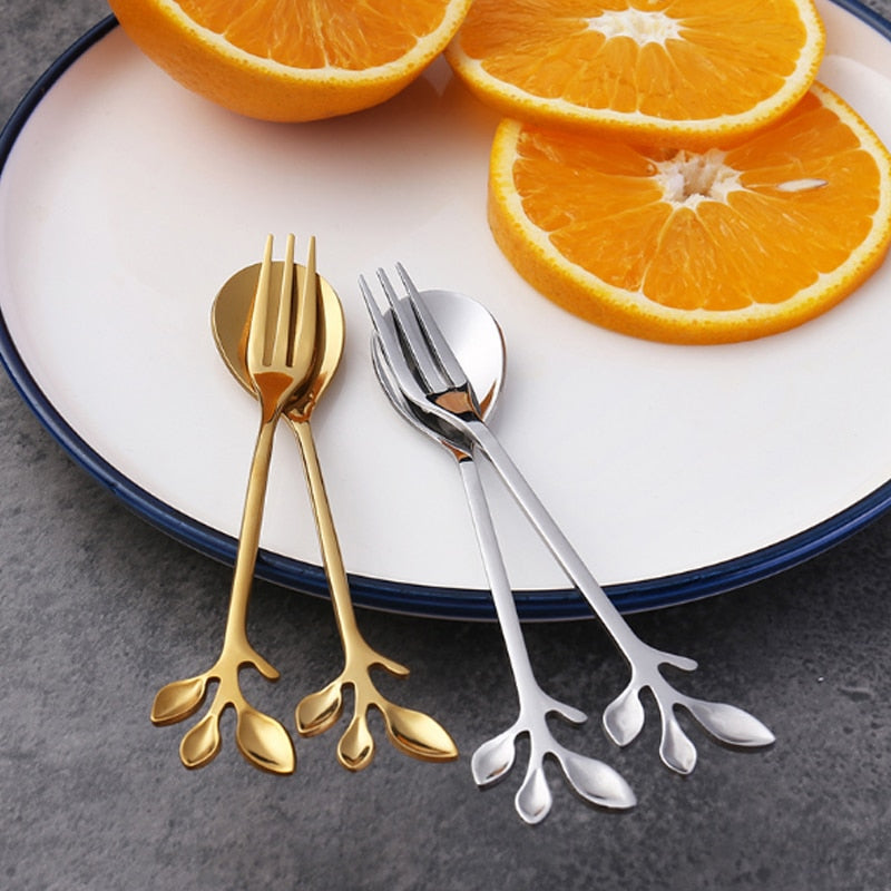 Creative Spoon Leaves | Skanto