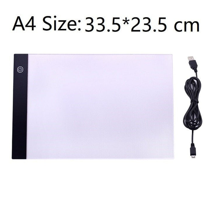 Skanto | Kreativ Leketøy A4 LED ACRYLIC TEGNEBORD