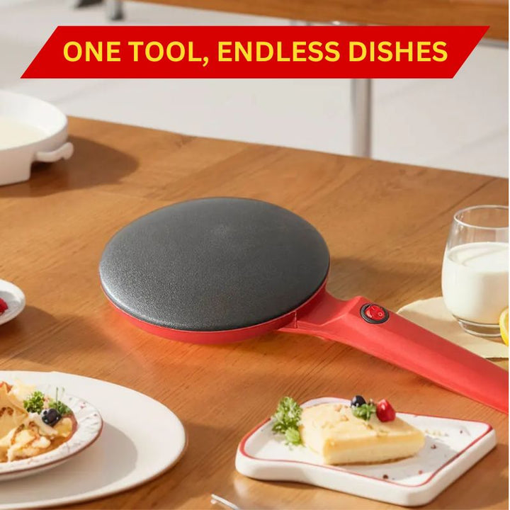Skanto | 8-tommers non-stick elektrisk crepe maker
