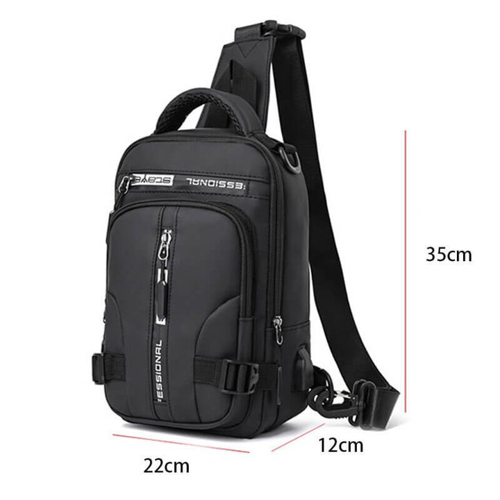 CityTrek Bag - Stilfull vanntett Oxford crossover Skanto
