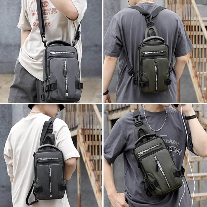CityTrek Bag - Stilfull vanntett Oxford crossover Skanto