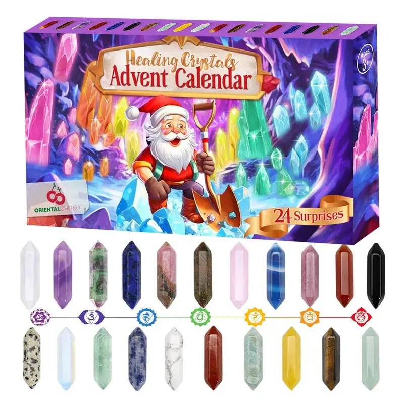 Skanto | KRYSTALL ADVENTSKALENDER 2025 – 24 Unike Krystaller for en Magisk Nedtelling til Jul
