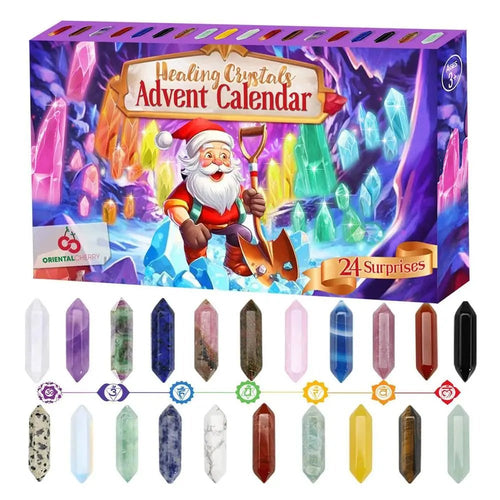 Skanto | KRYSTALL ADVENTSKALENDER 2025 – 24 Unike Krystaller for en Magisk Nedtelling til Jul