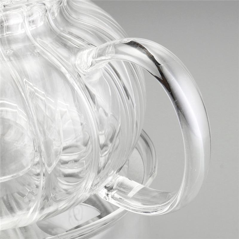 Skanto | Krystallklar Glass Tekanne Sett