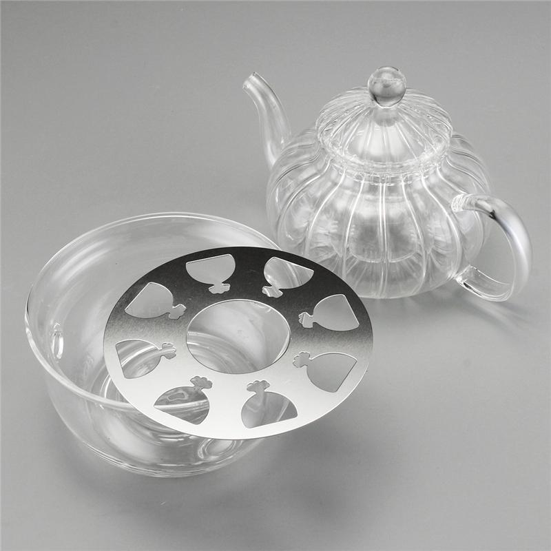 Skanto | Krystallklar Glass Tekanne Sett