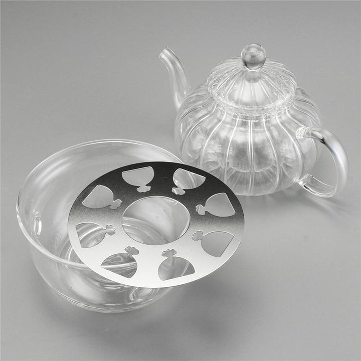 Skanto | Krystallklar Glass Tekanne Sett