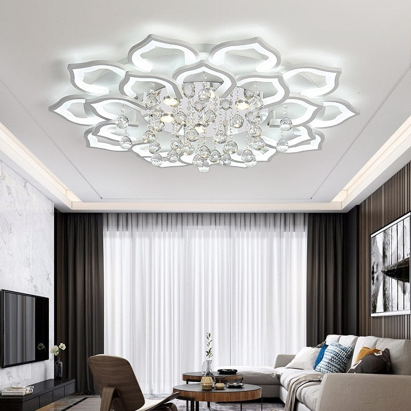 Skanto | Crystal Lotus Taklampe - LumiLotus
