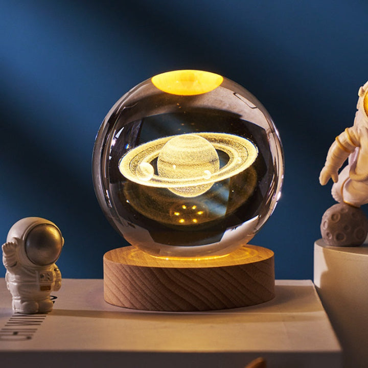 Skanto | 3D Krystallkule Lampe