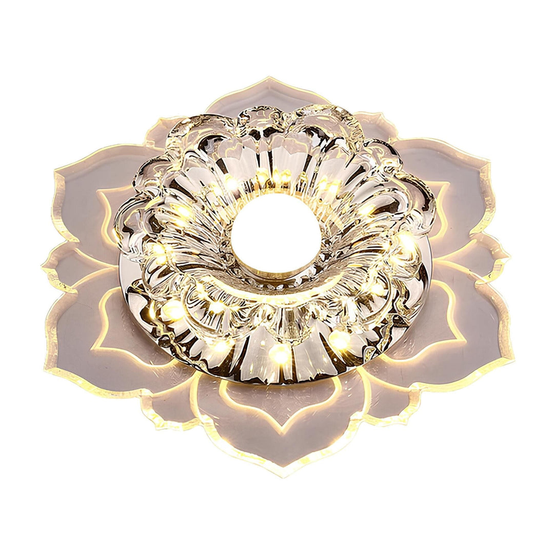 Skanto | Elegant Crystal LED Taklampe med Moderne Design