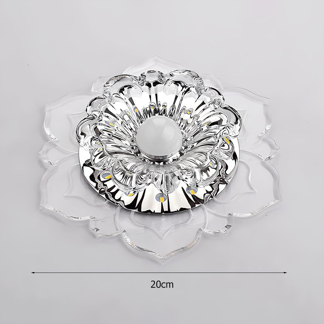Skanto | Elegant Crystal LED Taklampe med Moderne Design