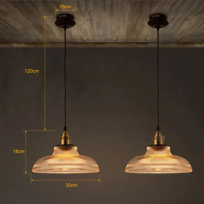 Taklampe i glass | Skanto