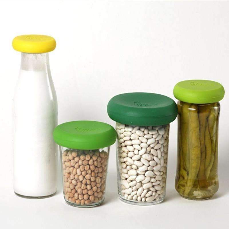 Norvo | 4 stk Silikon Matredder - Perfekt På En Variasjon Av Skårne Frukter Og Grønnsaker