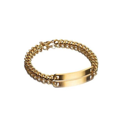 Skanto | Tilpassede kubanske lenke navnebånd armbånd