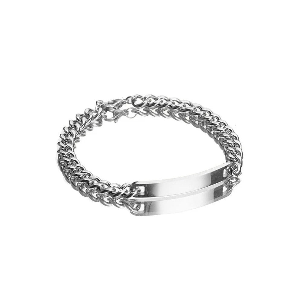 Skanto | Tilpassede kubanske lenke navnebånd armbånd