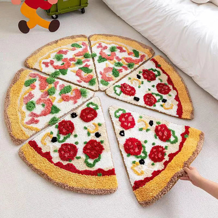 Skanto | Fluffy Tuftet Pizza Bademat