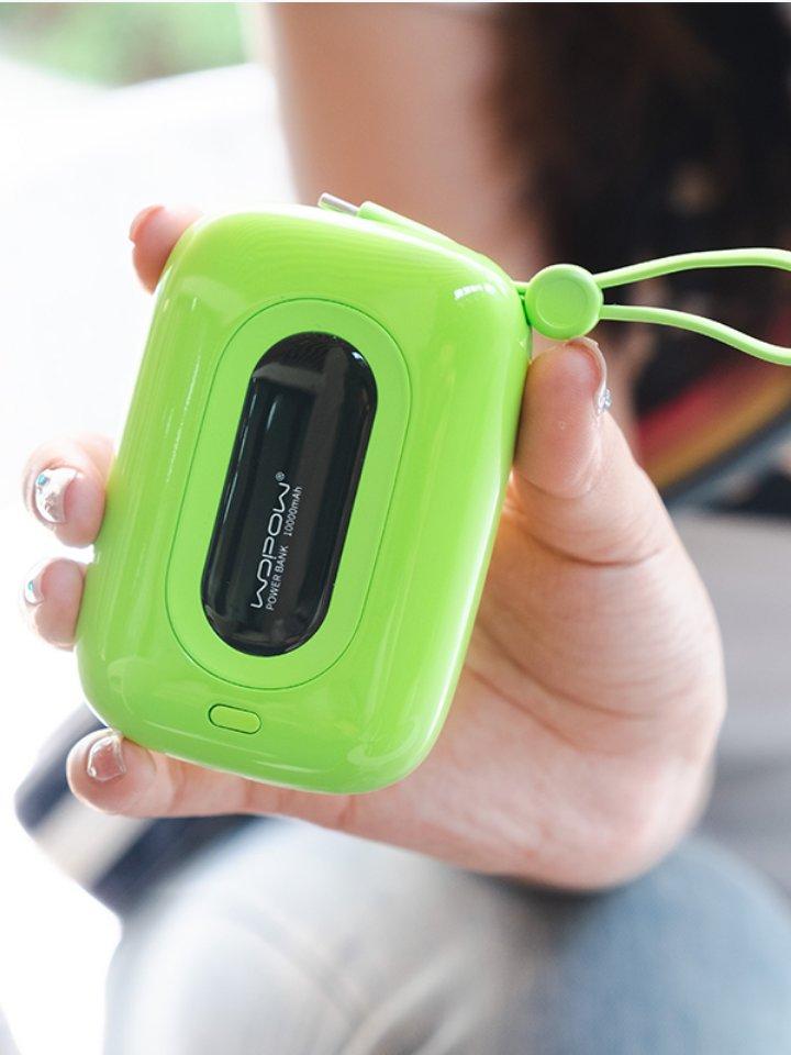 Skanto | 10000mAh Innebygd Dobbelt Kabel Power Bank