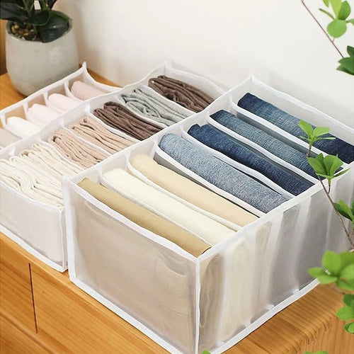 7 Gitter Garderobe Klær Nettverks Skille Organizer | Skanto
