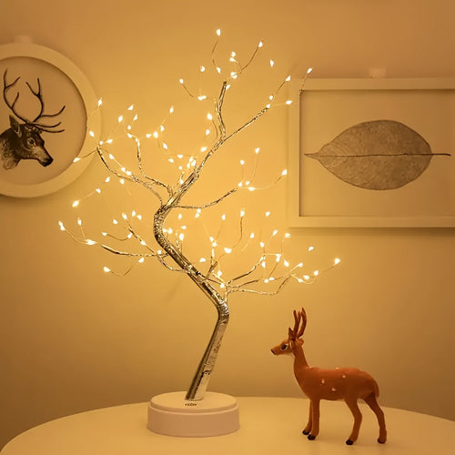 LuminaTree - Dekorativ LED Bonsai Bordlampe Skanto