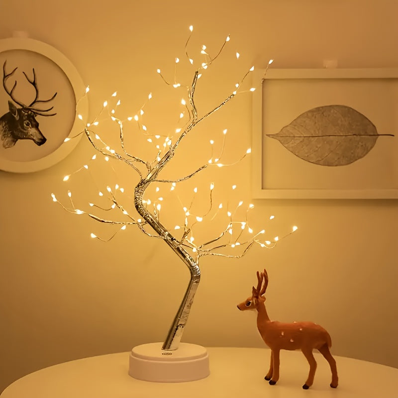 LuminaTree - Dekorativ LED Bonsai Bordlampe Skanto