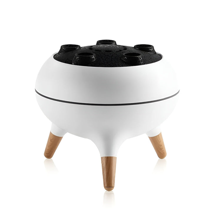 Aroma diffuser i manetform - fargeendring og fjernkontroll |Luftfukter for hjem og kontor | Skanto