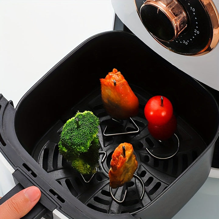 Skanto | GrillMeisterX Turbo Spyd — Perfekte, saftige spyd uten vridningsstress for din ultimate grillfest (10 deler)