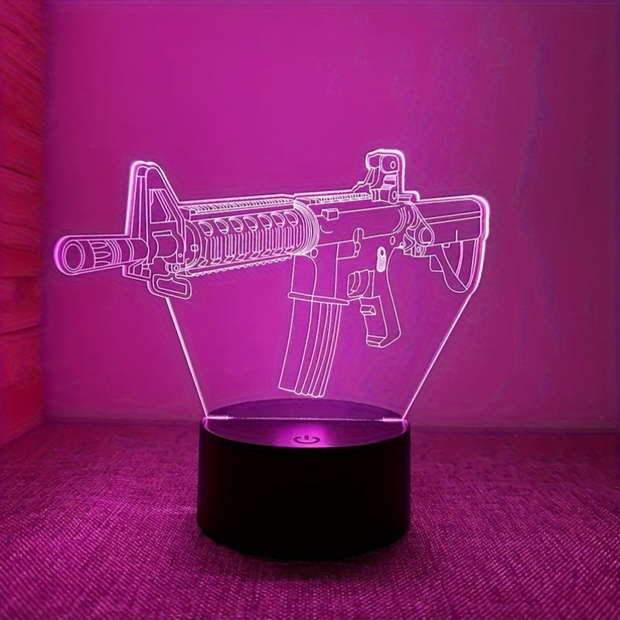 GeoLume - 3D LED skrivebordslampe med berøringsSkanto