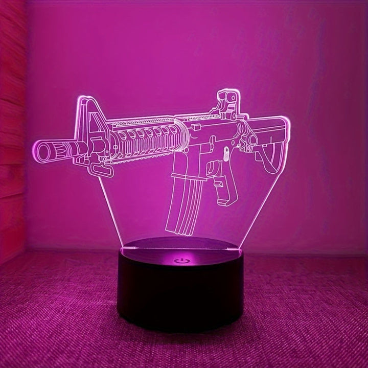GeoLume - 3D LED skrivebordslampe med berøringsSkanto