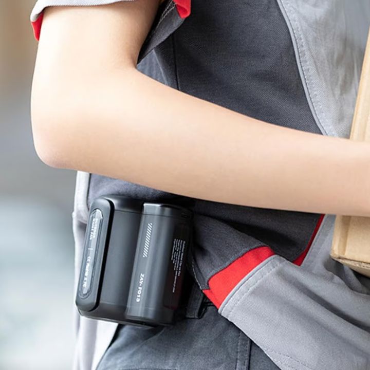 Bærbar beltevifte med klips – Stillegående, trådløs for on-the-go | Skanto
