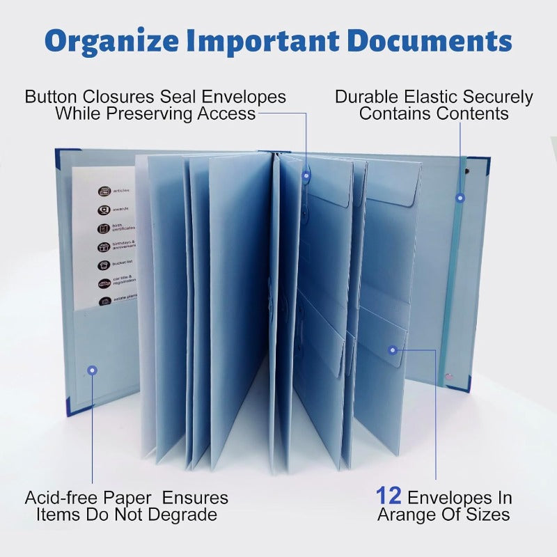 Skanto | Akordeon Organizer Folio