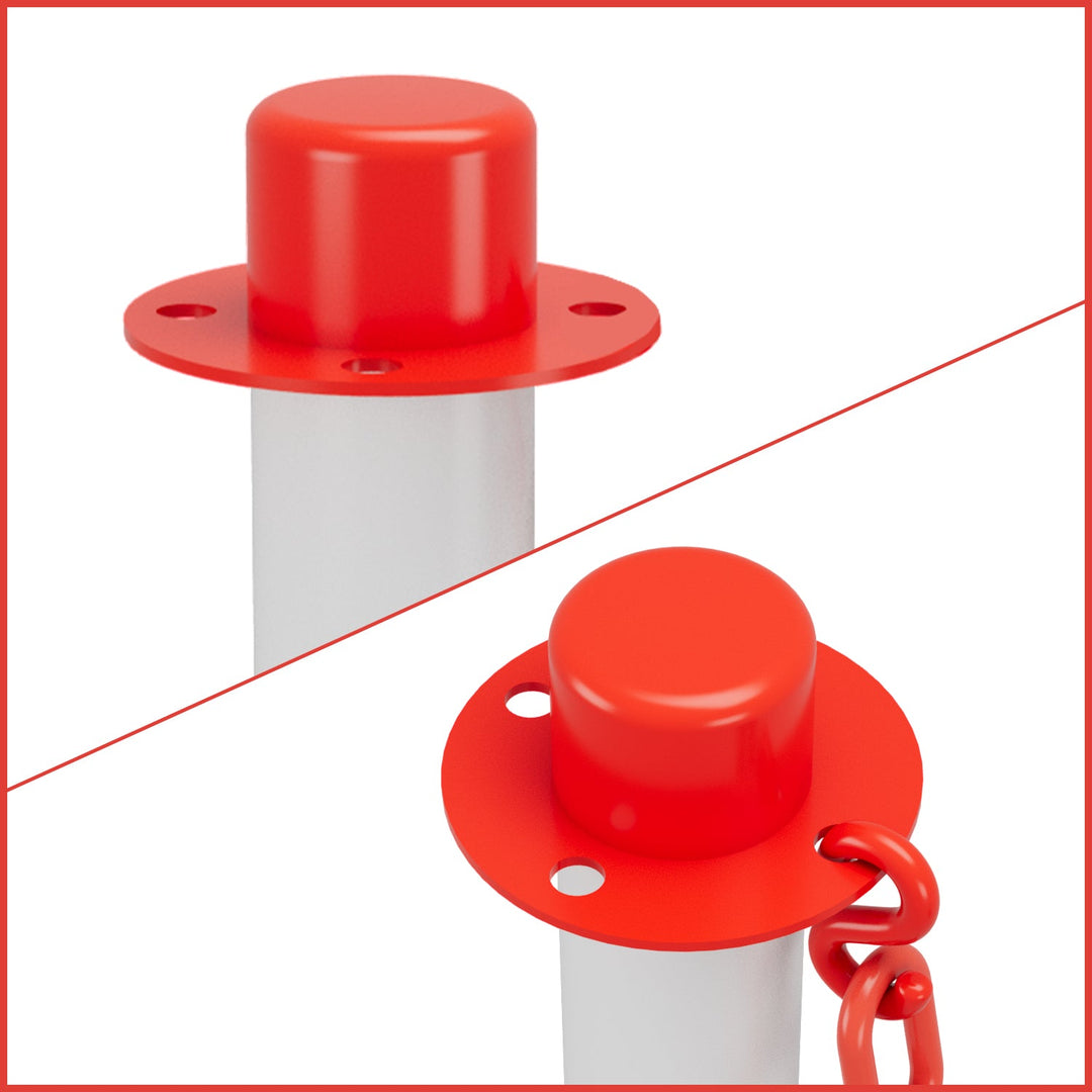 Barrier post chain post with chain length 1.4 m | Skanto