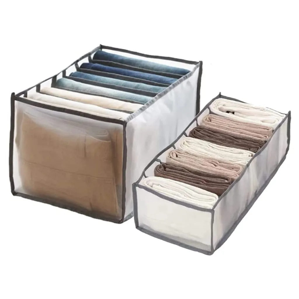 7 Gitter Garderobe Klær Nettverks Skille Organizer | Skanto