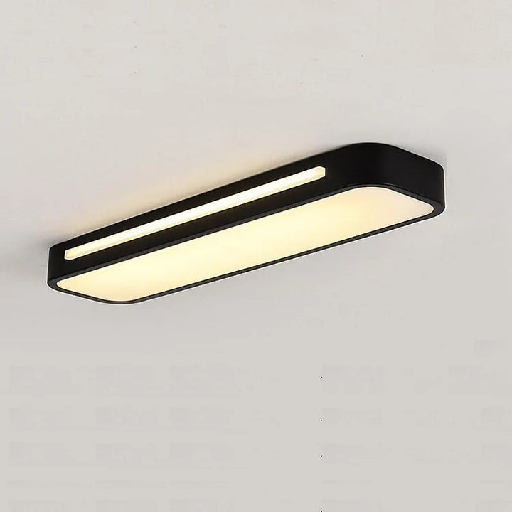 Nordiske minimalistiske lange LED-Deckenleuchte