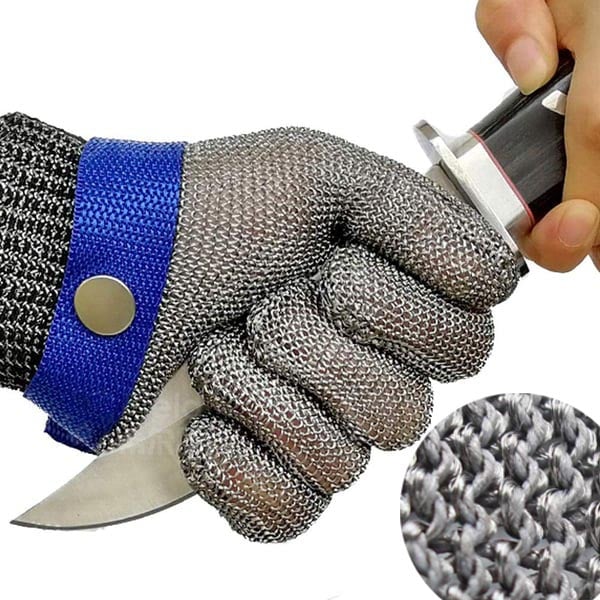 Norvo | Safehands - Metallhanske med Rustfritt Stål Gitter (1+1 Gratis)