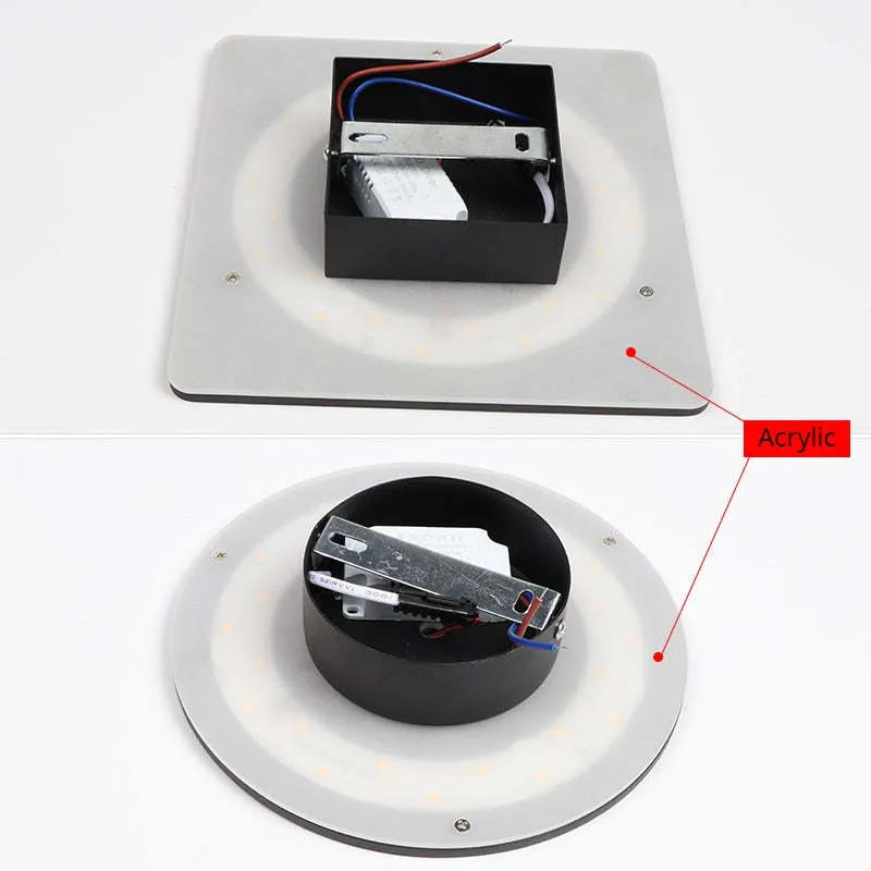 Skanto | Moderne Minimalistisk Utendørs Vegglampe LED Metall