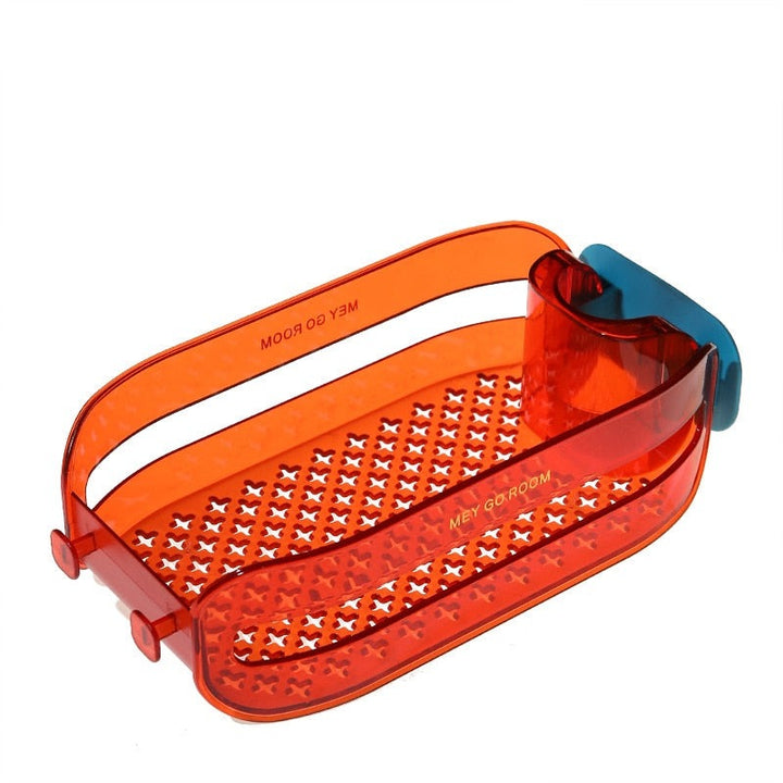 Skanto | 2i1 Svampholder Vask Organisator Hylle